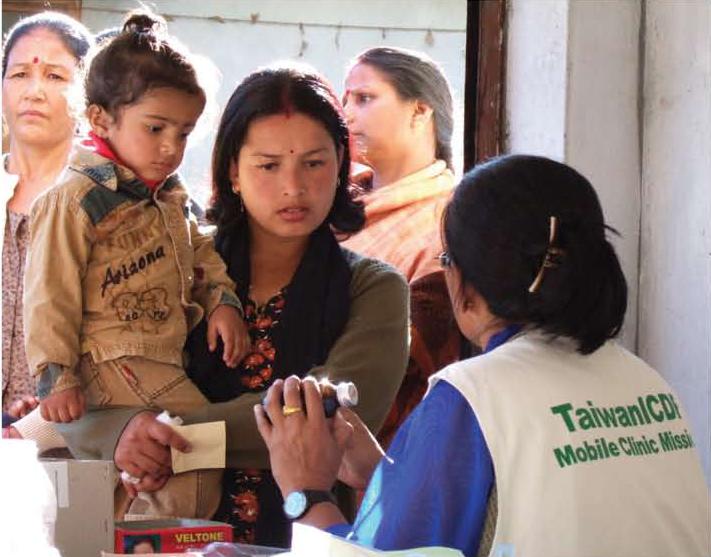 圖5國際合作發展基金會行動醫療團前往北印度山區義診