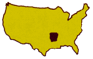 阿肯色地理位置
