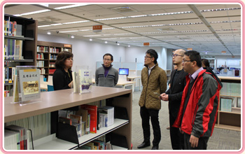 日本東京大學文書館貴賓參觀本局國家檔案閱覽中心