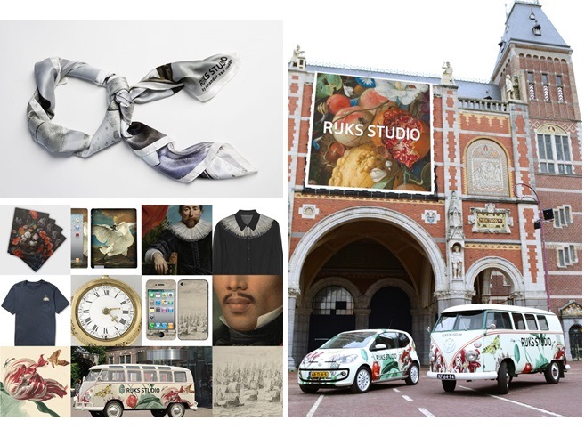 圖2 荷蘭國家博物館提供公眾領域館藏數位圖像的多元應用