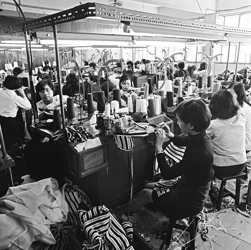 1971年針織廠生產情形