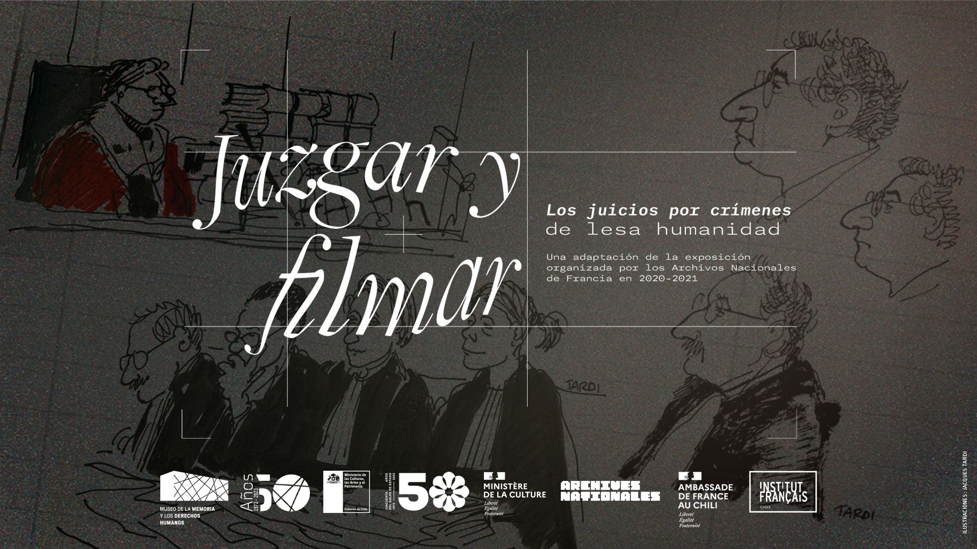 智利記憶與人權博物館推出「審判暨記錄違反人權之罪行」特展