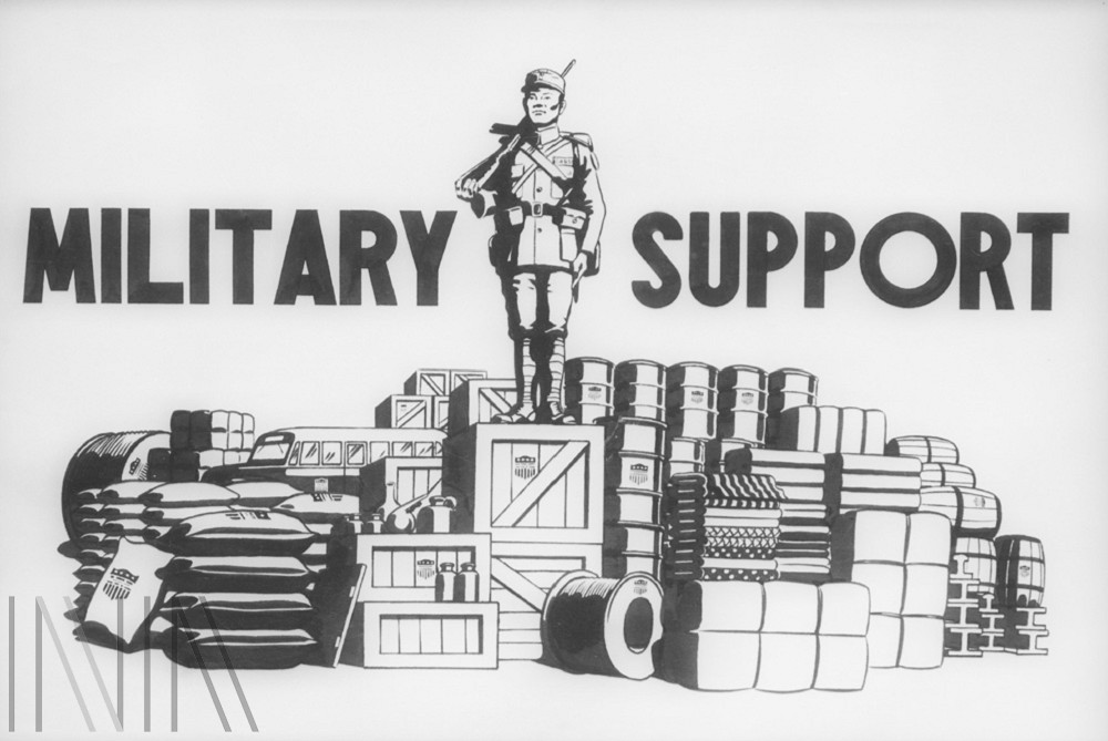 圖3 美軍軍援宣傳海報