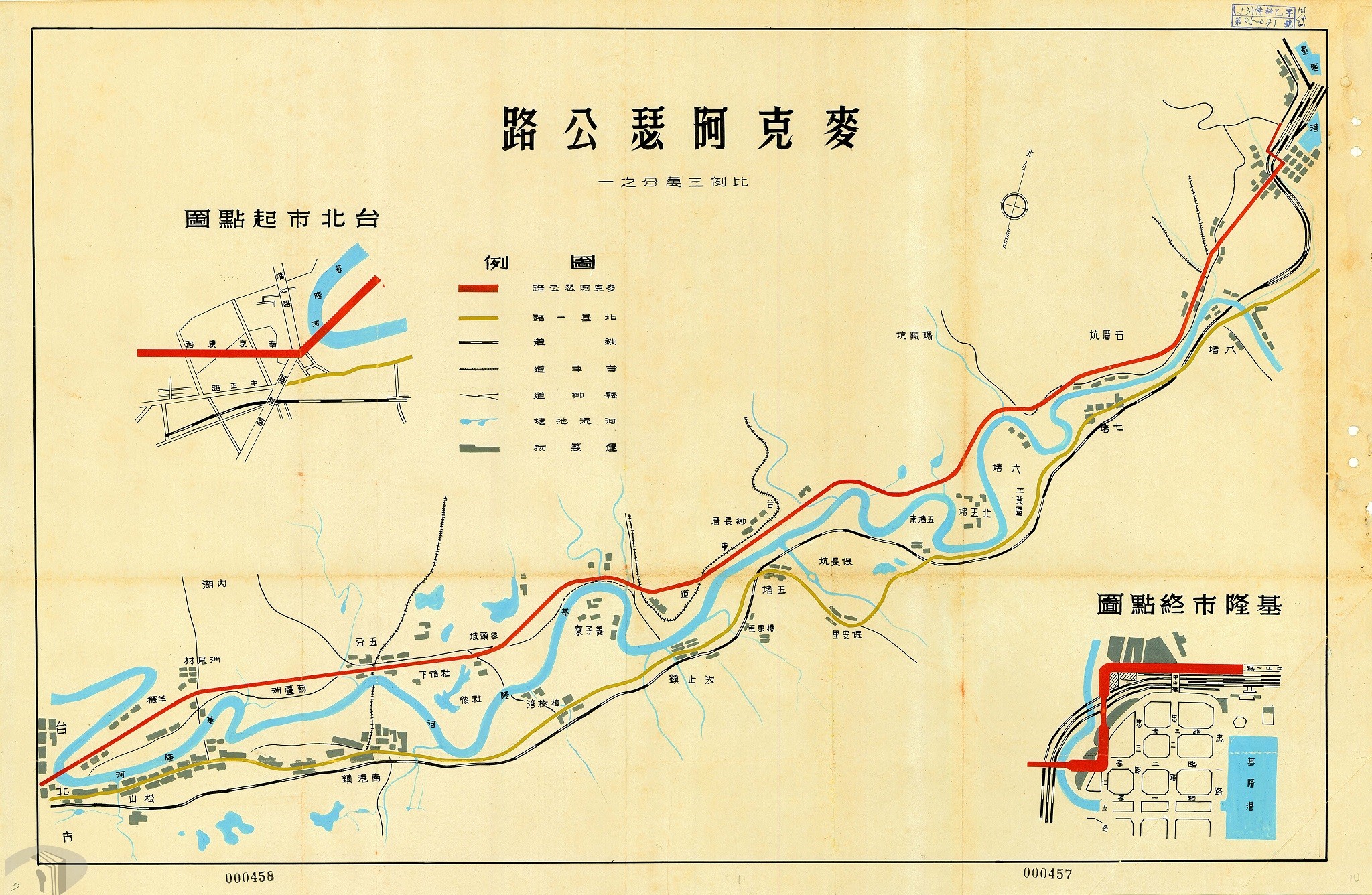 圖2 麥克阿瑟公路路線圖