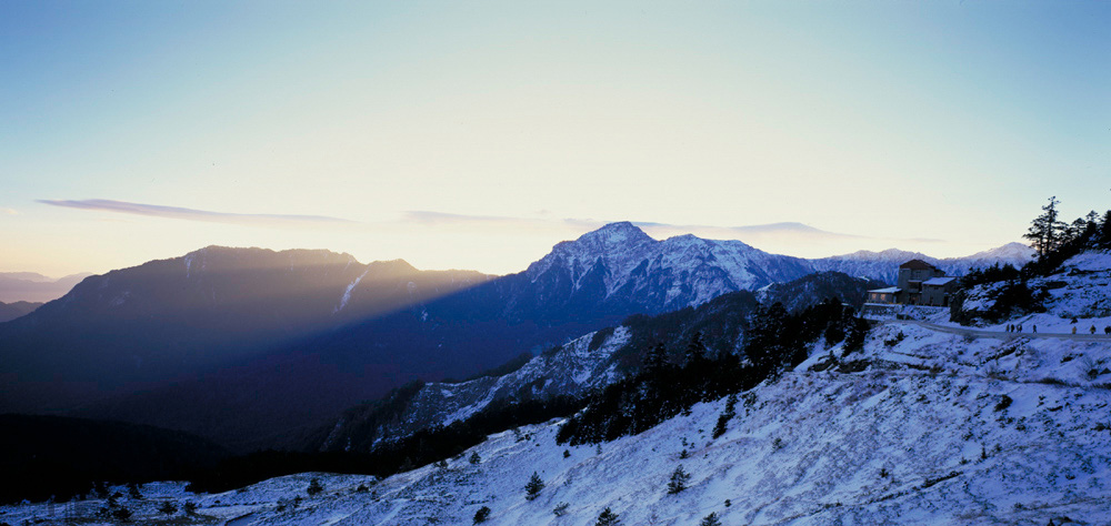 圖11 合歡山雪景