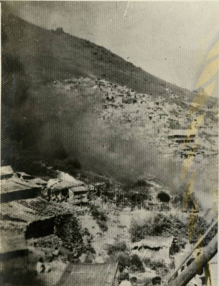 圖4 調景嶺木棚遭縱火破壞