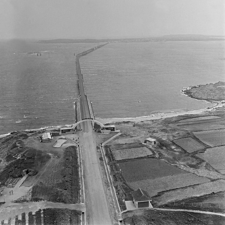 圖3 澎湖跨海大橋空照圖