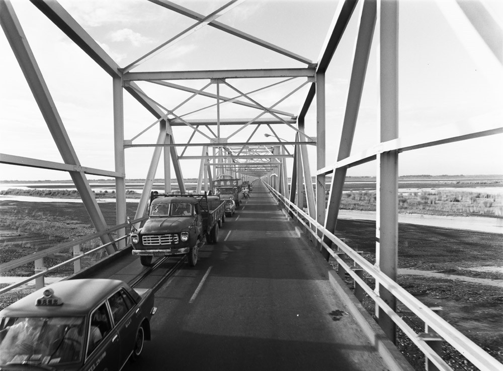 圖17 各式車輛行經西螺大橋