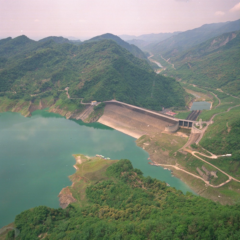 圖14 空照曾文水庫